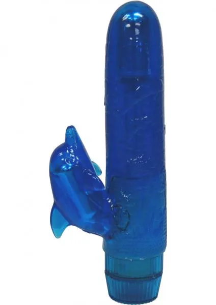 Alahoa Lei 6 Inch Vibrator Blue Waterproof Seductucom Vibrators