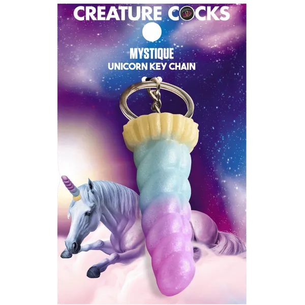 Dildos XR Brands Creature Cocks Mystique Unicorn Key MultiColour
