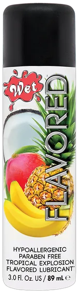 Flavored Tropical Explosion 89ml Wet Vibrators