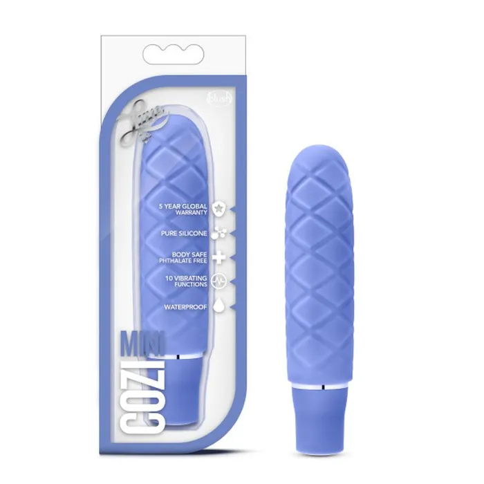 Luxe Female Sex Toys Luxe Cozi Mini Periwinkle