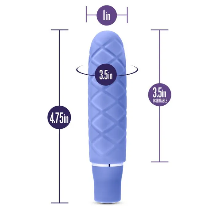 Luxe Female Sex Toys Luxe Cozi Mini Periwinkle