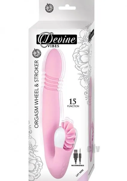 Nasstoys Vibrators Devine Vibes Orgasm Wheel Stroker Pink Nasstoys Vibrators Devine Vibes Orgasm Wheel Stroker Pink