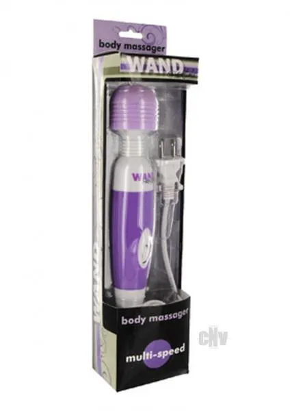 Wand Ess Body Massager Multi Speed Purp Seductucom Vibrators