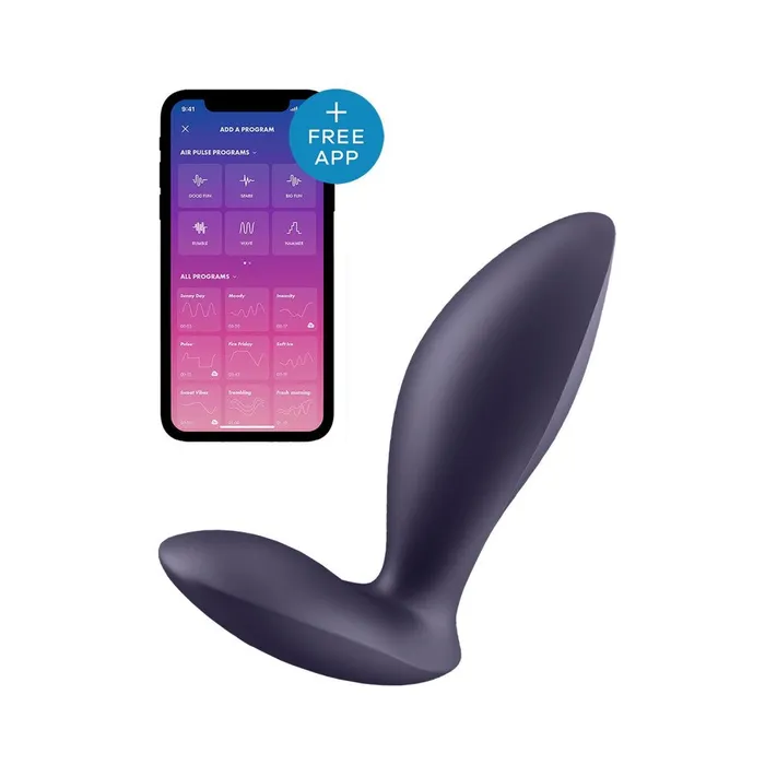 Satisfyer Male Sex Toys Satisfyer Power Plug Vibrating Anal Stimulator with App Satisfyer Male Sex Toys Satisfyer Power Plug Vibrating Anal Stimulator with App