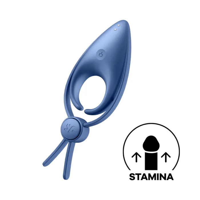 Satisfyer Satisfyer Sniper Blue Silicone Rechargeable Cock Ring Male Sex Toys Satisfyer Satisfyer Sniper Blue Silicone Rechargeable Cock Ring Male Sex Toys
