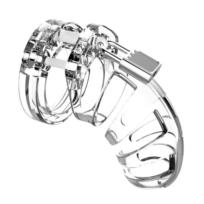 Shots Toys Man Cage 02 Clear 35 Chastity Cage Male Sex Toys