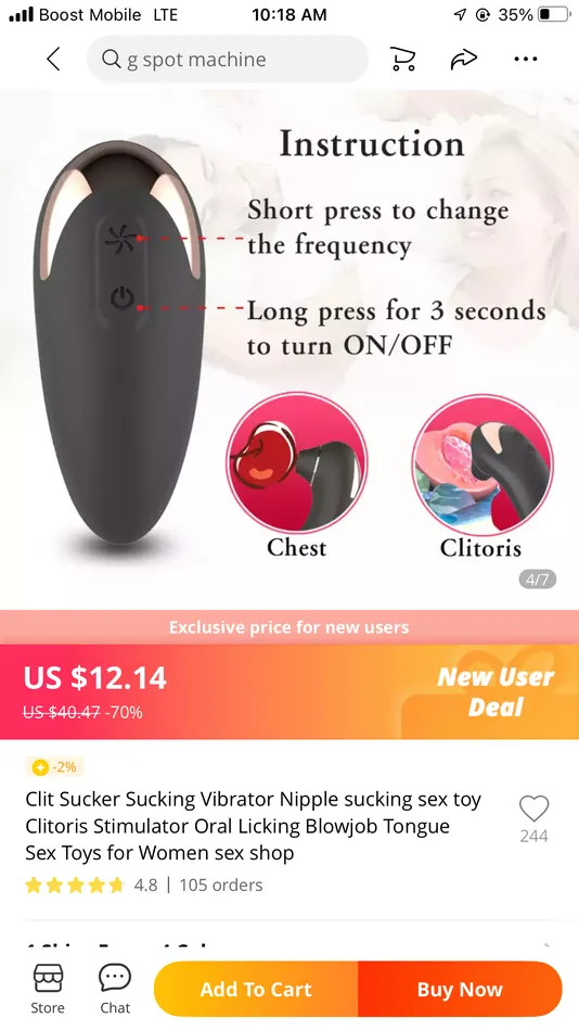 Addicted pleasures Vibrators Sucking vibrator