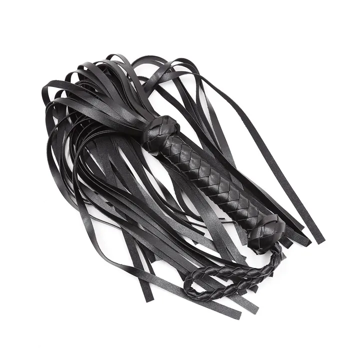 Anal 595cm Tassels Bondage Whip Black SexyPlay