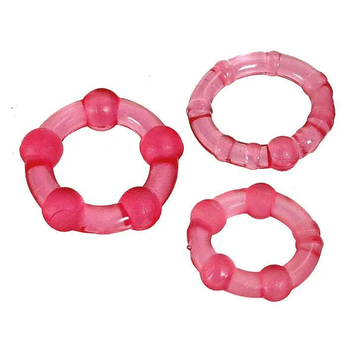 Various Toy Brands Male Sex Toys Stay Hard Cock Ring Set