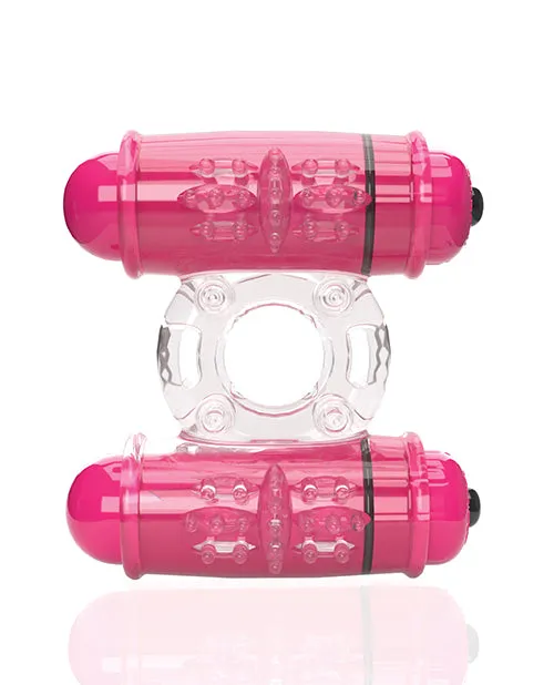 Bushman Products Dildos Screaming O 4T Double Wammy Strawberry