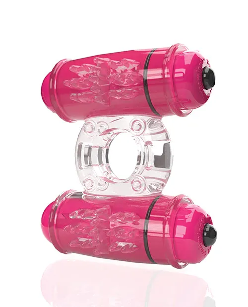 Bushman Products Dildos Screaming O 4T Double Wammy Strawberry