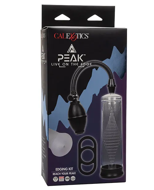 California Exotic Novelties Male Sex Toys Peak Pump Edging Kit