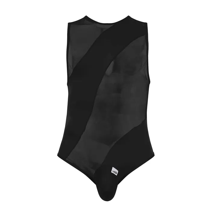 CandyMan Mesh Bodysuit Teddies And Bodies