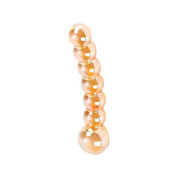 Dildos nob nob Glass Gems Honey Beads Glass Dildo