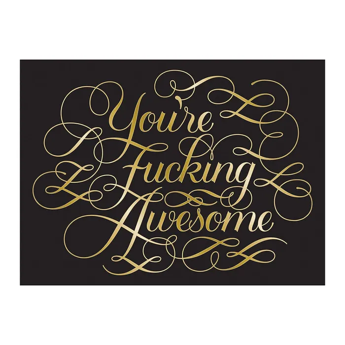 Female Sex Toys Chronicle Books Calligraphuck Youre Fcking Awesome Notecards 12Pack Female Sex Toys Chronicle Books Calligraphuck Youre Fcking Awesome Notecards 12Pack