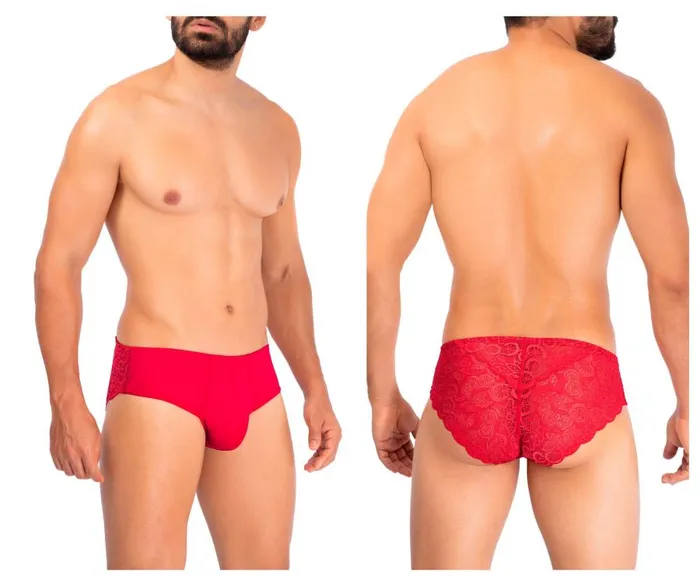 HAWAI Couples Solid Lace Briefs
