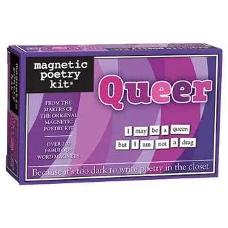 iloveexcitement Magnetic Poetry Kit Queer Couples