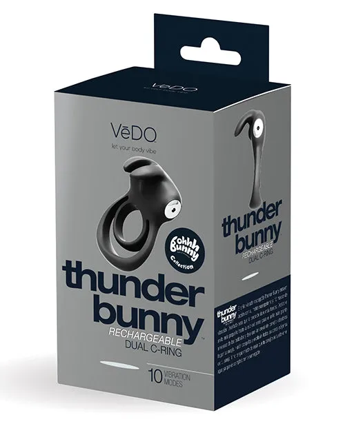 Savvy Co Vibrators Vedo Thunder Rechargeable Dual Ring