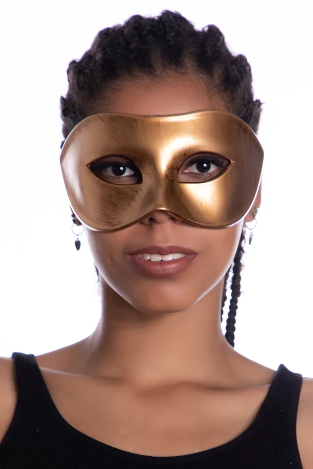 Vibrators Kayso Gold Plastic Mask