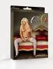 Vibrators Williams Trading CROTCHLESS TUXEDO G STRING WHITE OSOMGSTRINGS