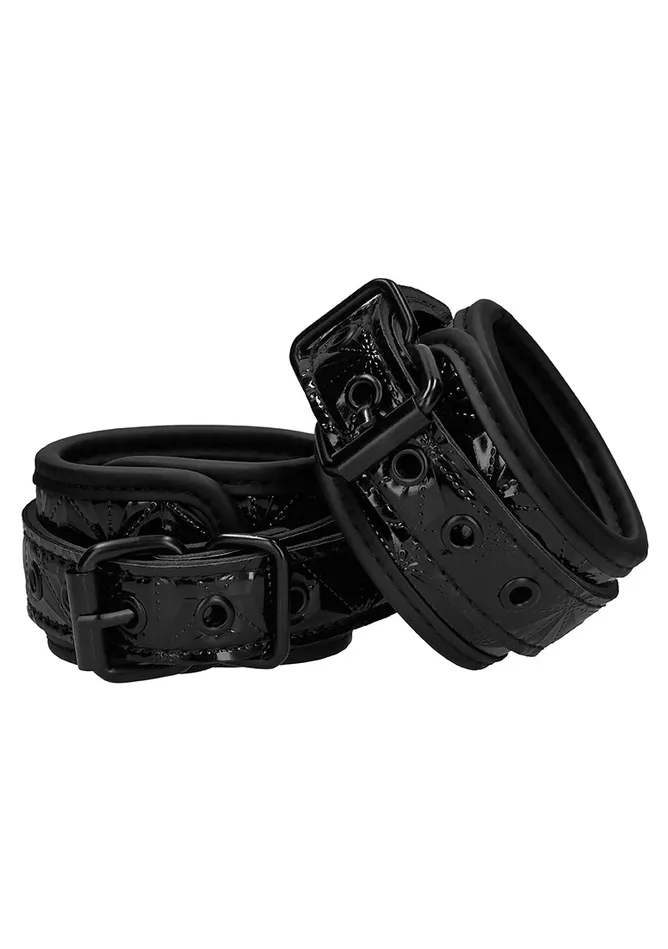Anal Shots America Luxury Hand Cuffs Black