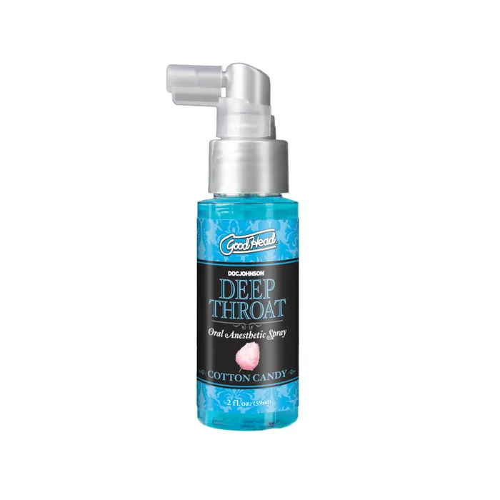 Nalpac Enhancers GoodHead Deep Throat Spray Cotton Candy 2 fl oz
