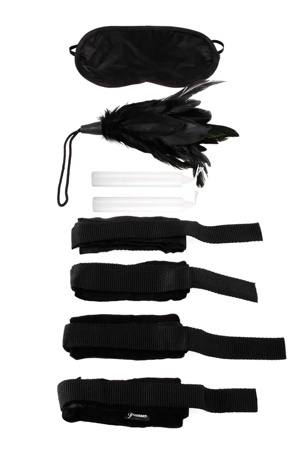 Pipedream Couples Pipedream Fetish Fantasy Beginners Bondage Set Black