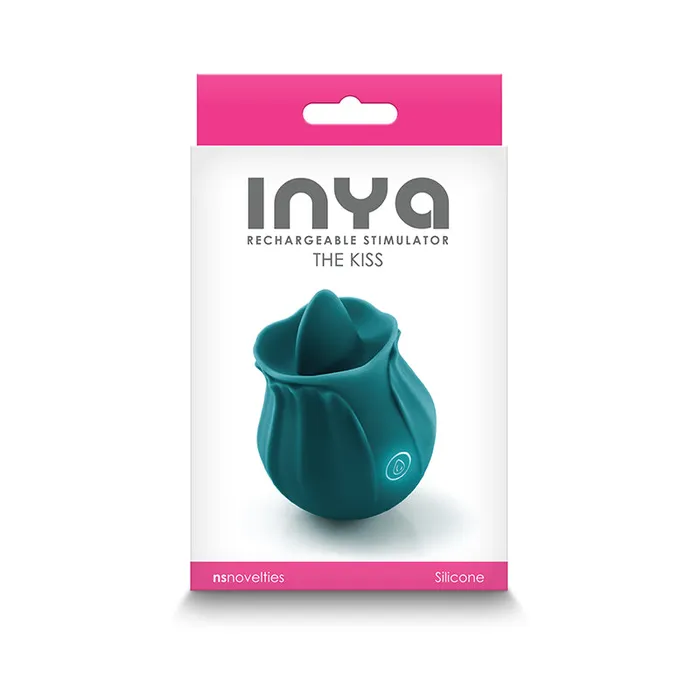 Vibrators Nalpac INYA The Kiss Vibrator Dark Teal