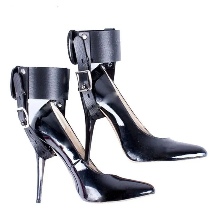 Own Pleasures Leather High Heels Shoes Restraints Restraints
