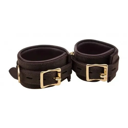 Restraints Bound BOUND Nubuck Leather Wrist Restraints