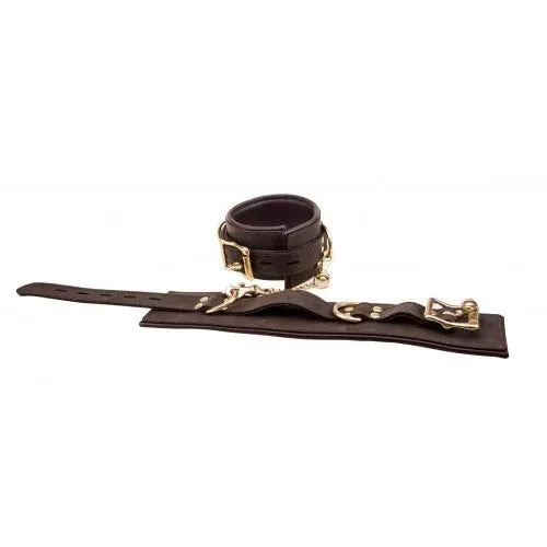Restraints Bound BOUND Nubuck Leather Wrist Restraints