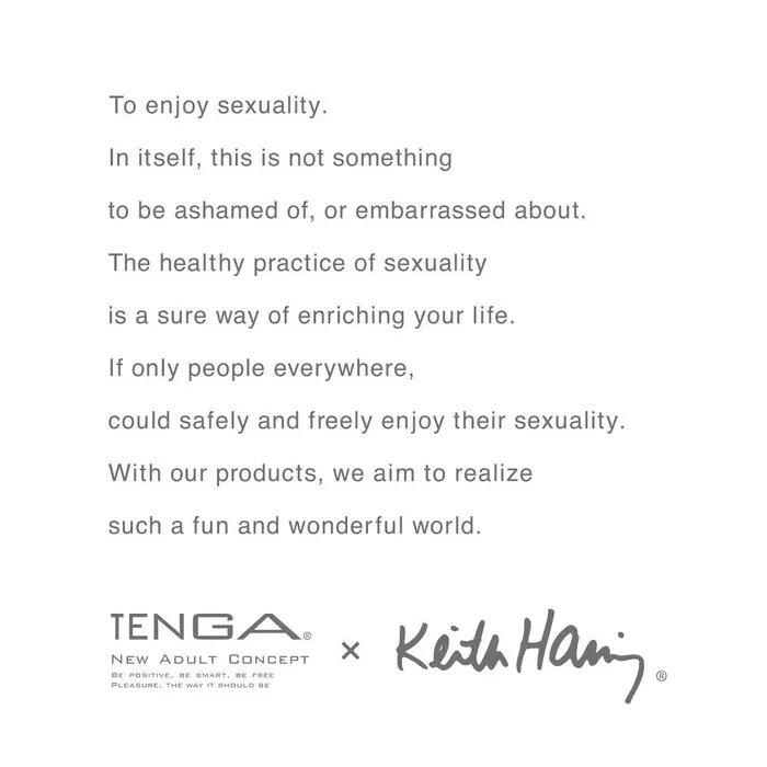 Tenga Keith Haring Original Vacuum Cup TENGA Male Sex Toys