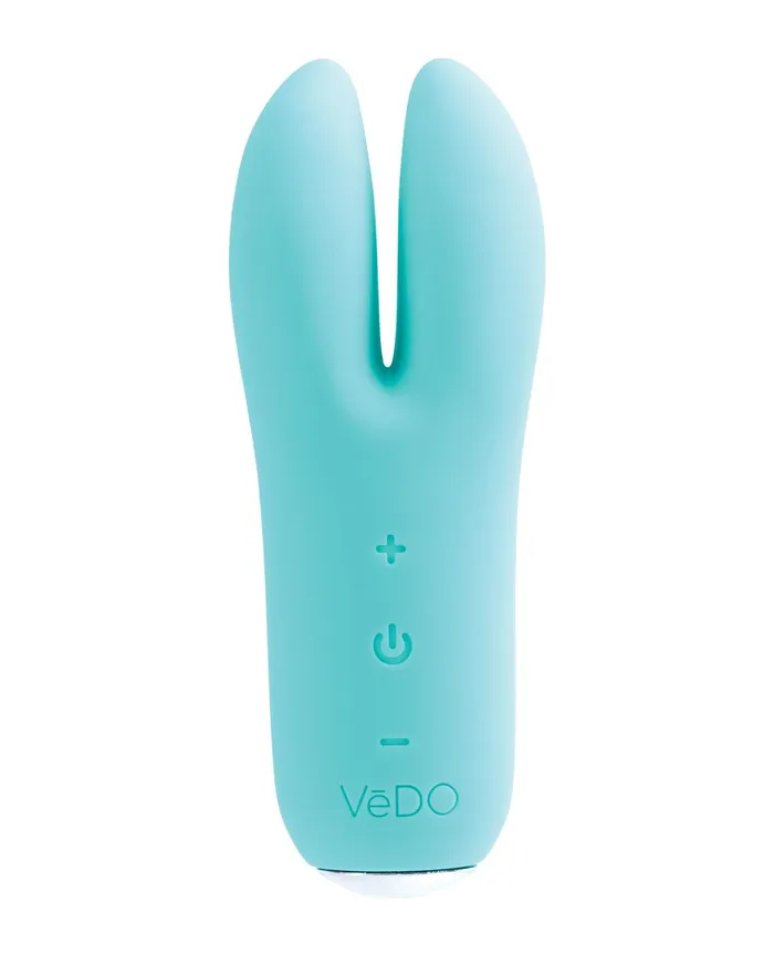 VeDO Vibrators VeDo Kitti Rechargeable Dual Vibe Tease Me Turquoise VeDO Vibrators VeDo Kitti Rechargeable Dual Vibe Tease Me Turquoise