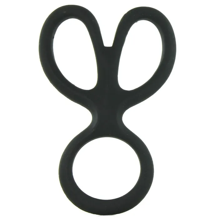 Anal pink cherry Calexotics Silicone Ball Spreader in Black