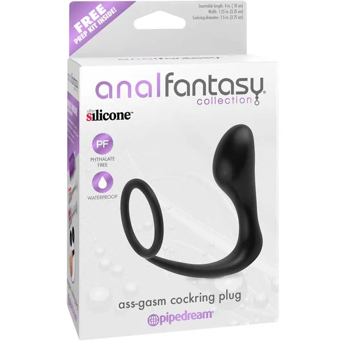 Anal Pipedream Afc AssGasm Cockring Plug