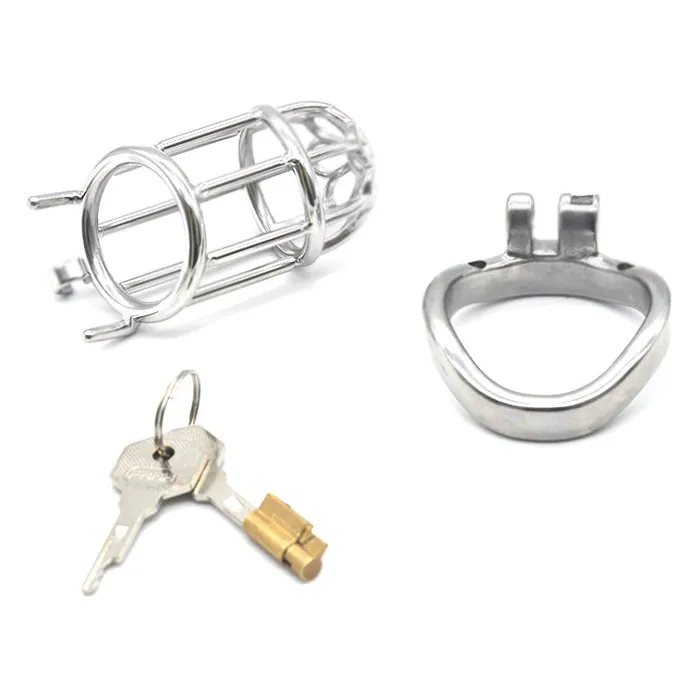 CC68 Steel Chastity Cage CHASTITY CAGE CO Male Sex Toys