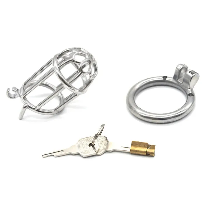 CC68 Steel Chastity Cage CHASTITY CAGE CO Male Sex Toys