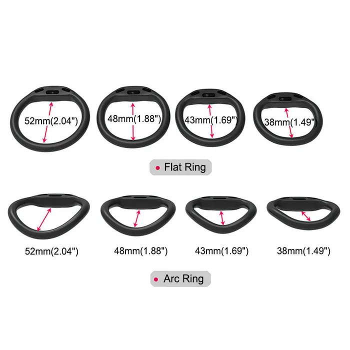 CHASTITY CAGE CO Male Sex Toys NEW 3D Cobra Cage Pro