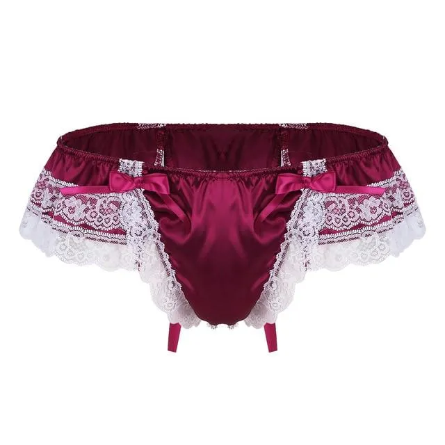 CHASTITY CAGE CO Mens Sissy Pouch Panties Vibrators