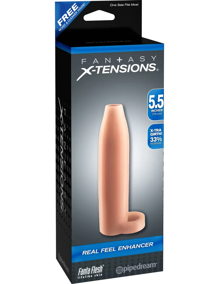 Dildos Pipedream Fantasy Xtensions Real Feel Enhancer Flesh