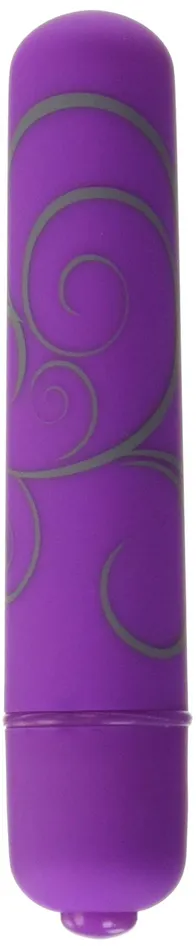 Doc Johnson Vibrators Doc Johnson Mood Powerful 7 Function Waterproof BulletStyle Vibrator 34 Inches Whisper Quiet With Velvet Touch Finish Requires 1 Aa Batteries Small Purple