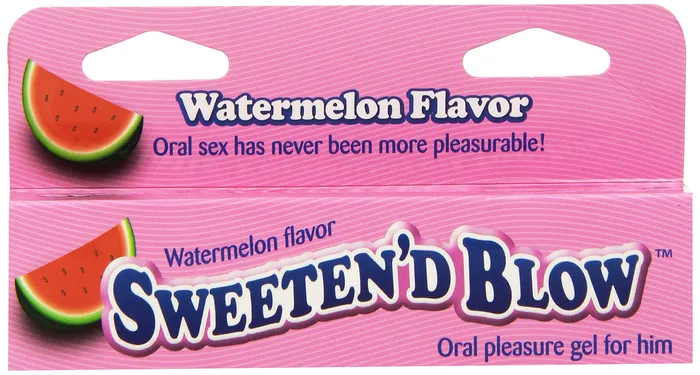 Enhancers Little Genie Productions Sweeten D Blow Oral Pleasure Gel Watermelon 15 Ounce Little Genie Productions