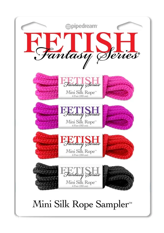Fetish Fantasy Female Sex Toys Fetish Fantasy Series Mini Silk Rope Sampler Fetish Fantasy Female Sex Toys Fetish Fantasy Series Mini Silk Rope Sampler