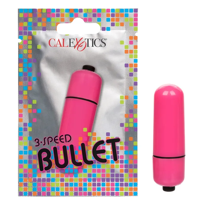 Foil Pack 3Speed Bullet Pink CalExotics Vibrators
