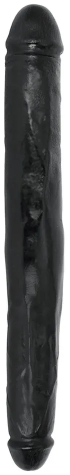 Jock 18 Inch Tapered Double Dong Black Curve Novelties Anal