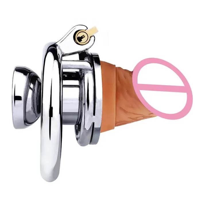 Male Sex Toys CHASTITY CAGE CO Inverted 402 DIY Silicone Dildo Sleeve Chastity Cage