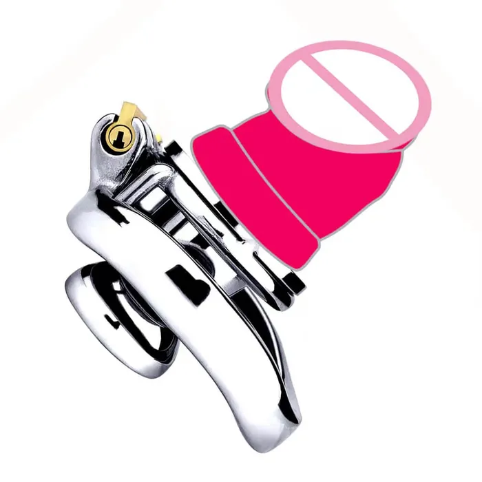 Male Sex Toys CHASTITY CAGE CO Inverted 402 DIY Silicone Dildo Sleeve Chastity Cage