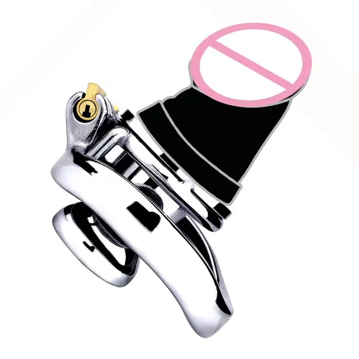 Male Sex Toys CHASTITY CAGE CO Inverted 402 DIY Silicone Dildo Sleeve Chastity Cage
