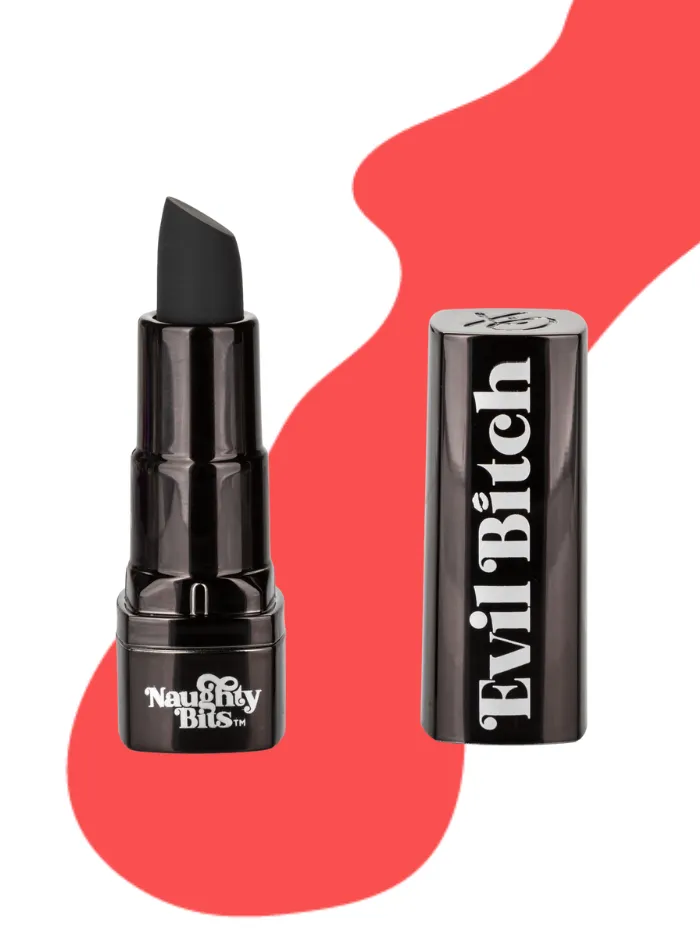 Naughty Bits by CaleXOtics Female Sex Toys Naughty Bits EVIL BITCH Lipstick Vibrator