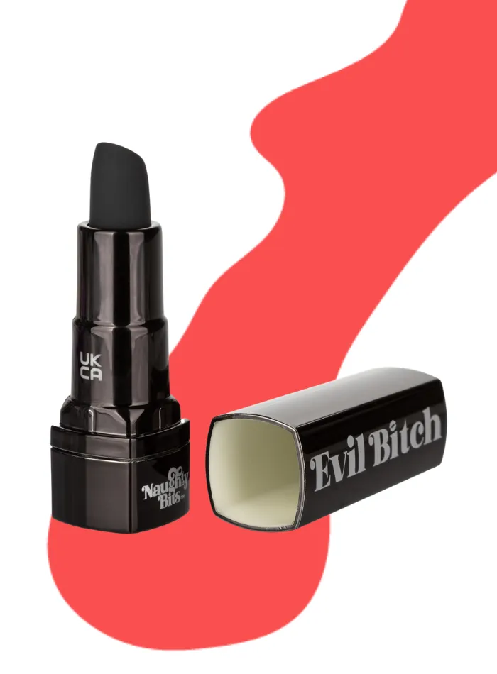Naughty Bits by CaleXOtics Female Sex Toys Naughty Bits EVIL BITCH Lipstick Vibrator